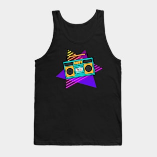 Boombox Ghettoblaster Tank Top